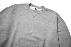 画像2: 90s Used Russell Athletic Blank Sweat Shirt Grey made in USA (2)