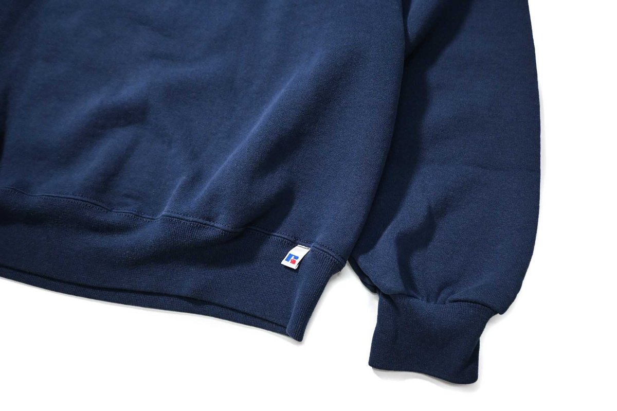 画像3: 90s Used Russell Athletic Blank Sweat Shirt Navy (3)