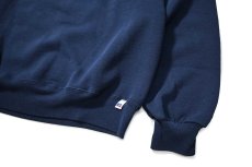 画像3: 90s Used Russell Athletic Blank Sweat Shirt Navy (3)