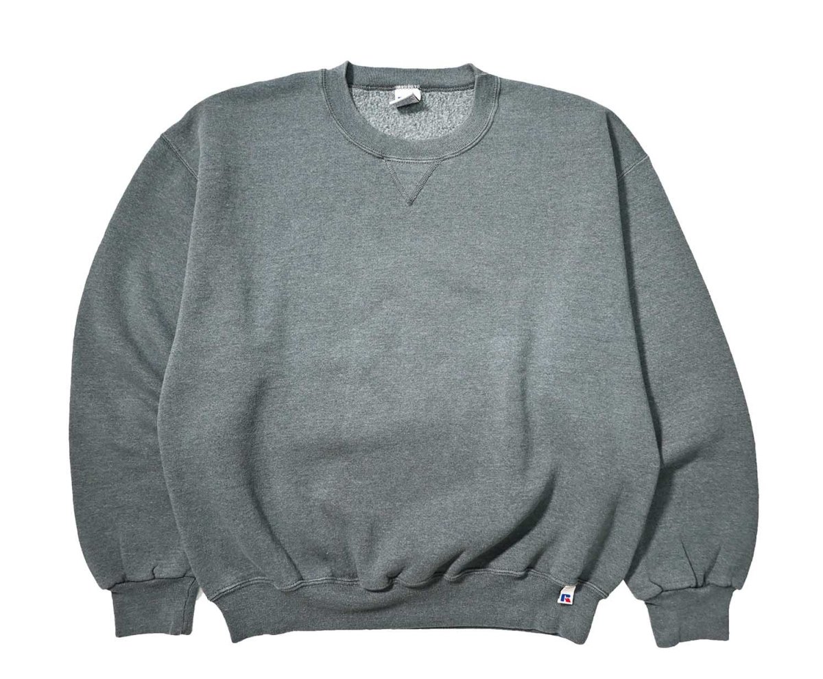 画像1: 90s Used Russell Athletic Blank Sweat Shirt  (1)