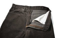画像5: 80s Used Levi's 519 Corduroy Pants Brown 42Talon Zip made in USA リーバイス (5)