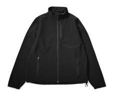 画像1: 90-00s Used Black Diamond Soft Shell Jacket Black (1)