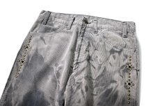 画像2: 89' Used Levi's 519 Studded Corduroy Pants made in USA リーバイス (2)