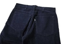 画像4: 85' Deadstock Levi's 519 Corduroy Pants Navy 42Talon Zip made in USA リーバイス (4)