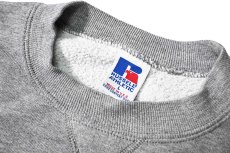 画像4: 90s Used Russell Athletic Blank Sweat Shirt Grey made in USA (4)