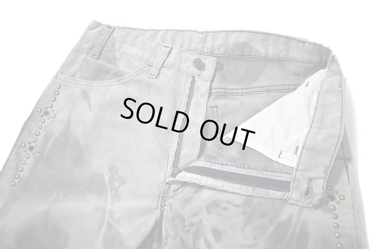 画像5: 89' Used Levi's 519 Studded Corduroy Pants made in USA リーバイス (5)