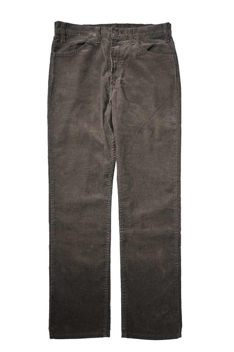 画像1: 80s Used Levi's 519 Corduroy Pants Brown 42Talon Zip made in USA リーバイス (1)