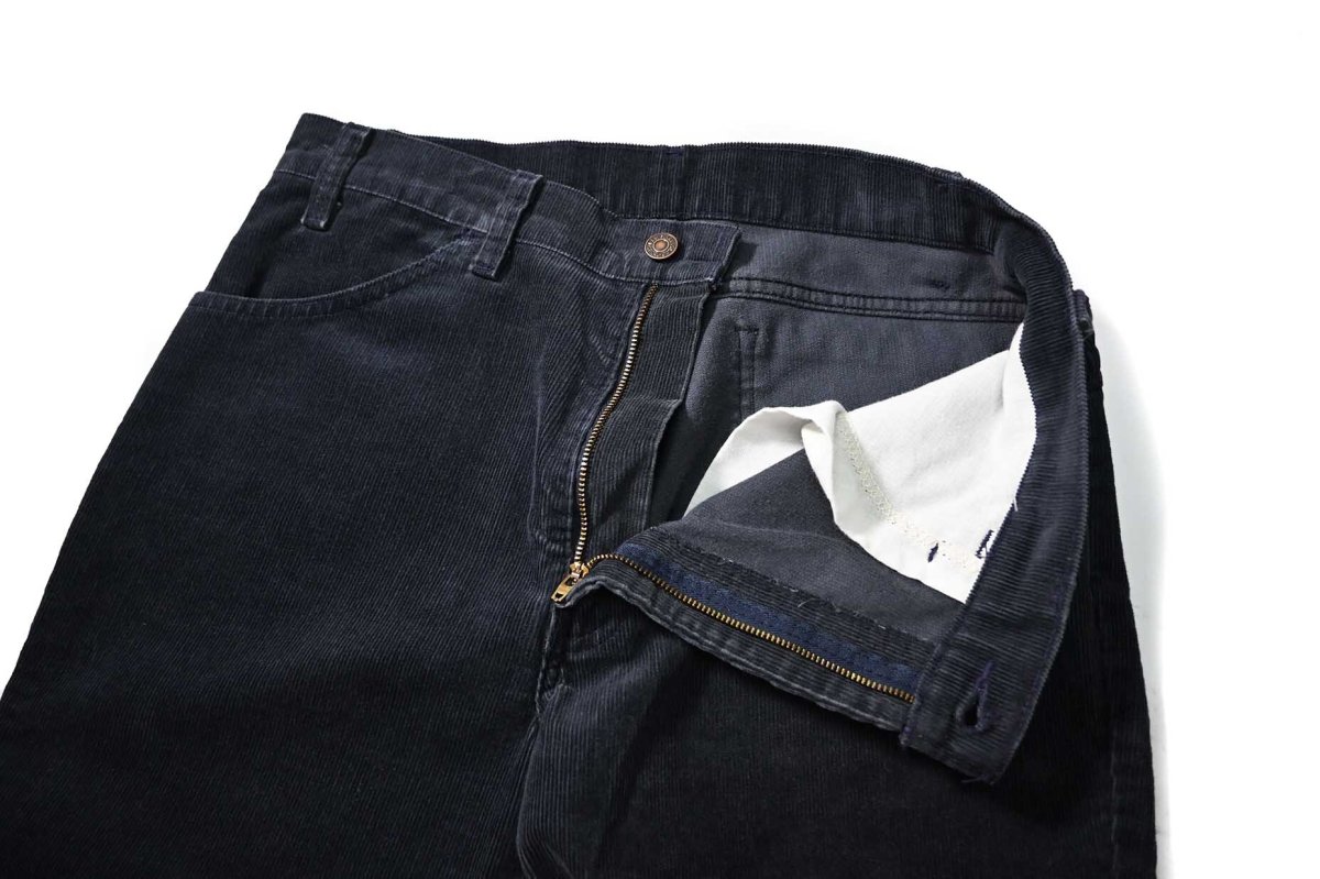 画像5: 92' Used Levi's 519 Corduroy Pants Navy made in USA リーバイス (5)