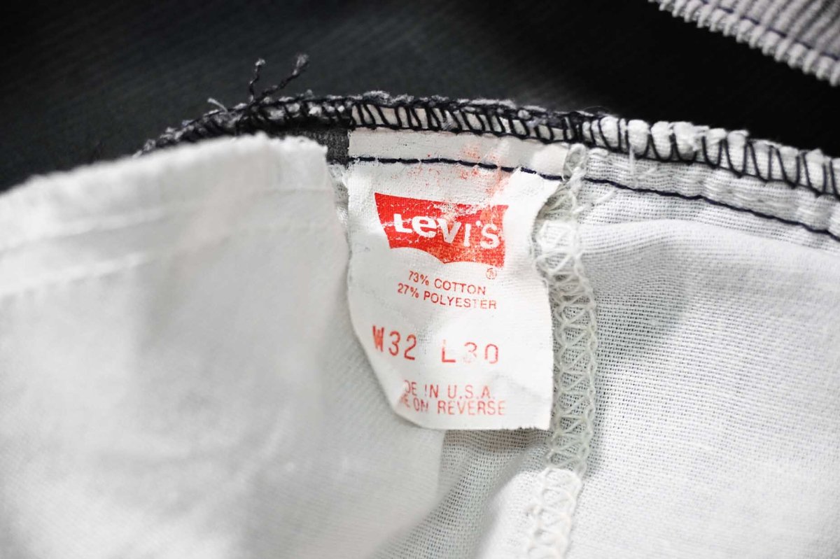 画像6: 89' Used Levi's 519 Studded Corduroy Pants made in USA リーバイス (6)