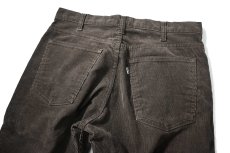 画像4: 80s Used Levi's 519 Corduroy Pants Brown 42Talon Zip made in USA リーバイス (4)