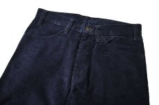 画像2: 85' Deadstock Levi's 519 Corduroy Pants Navy 42Talon Zip made in USA リーバイス (2)