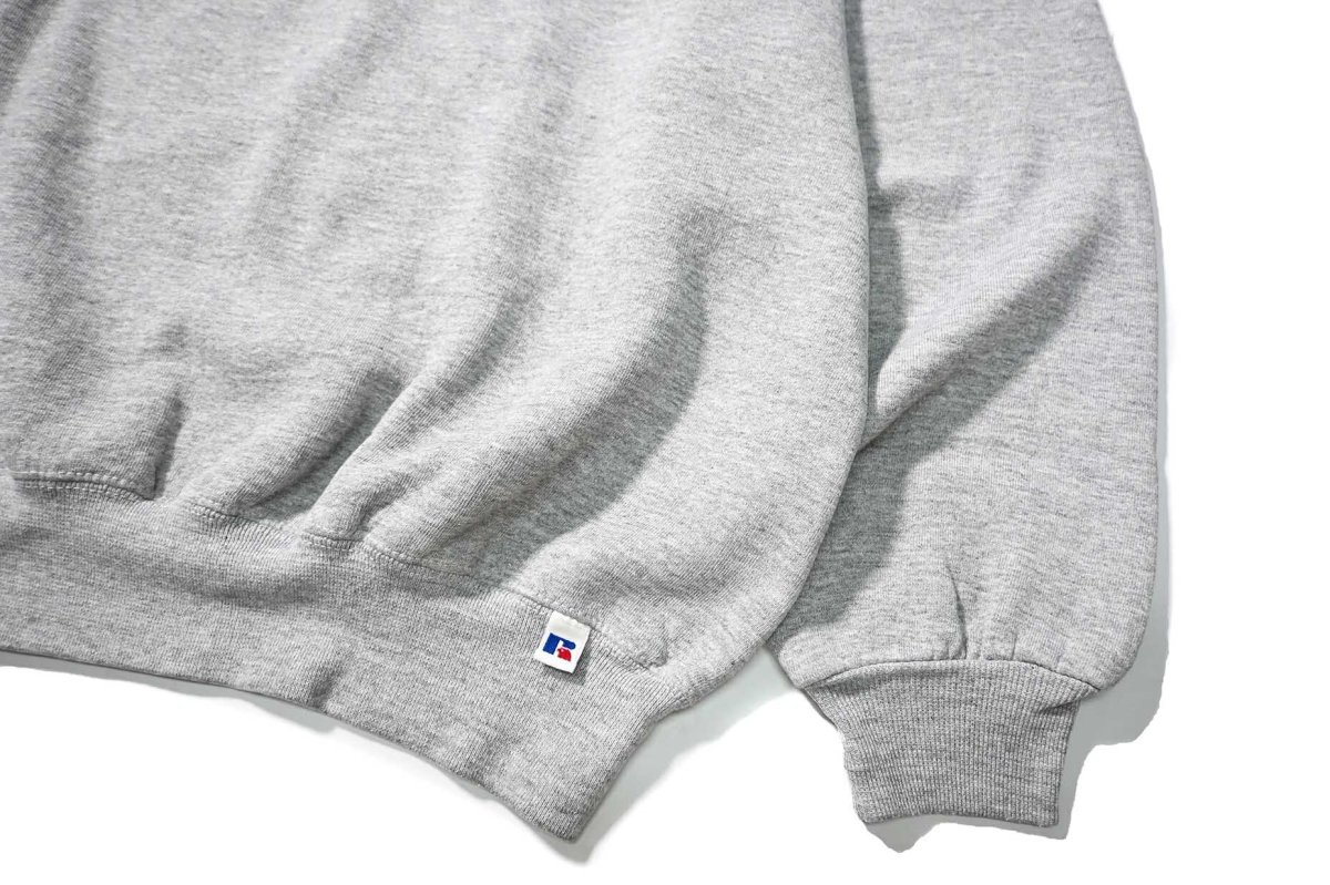 画像3: 90s Used Russell Athletic Blank Sweat Shirt Grey made in USA (3)