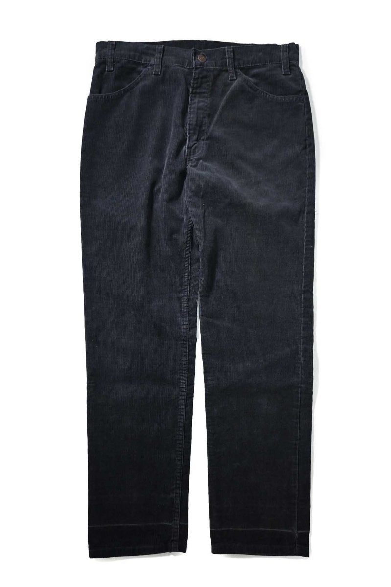 画像1: 92' Used Levi's 519 Corduroy Pants Navy made in USA リーバイス (1)