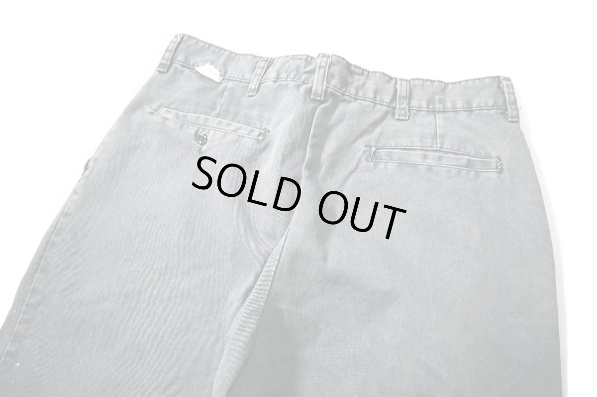 画像4: Used Red Kap Painted Work Pants Green made in USA (4)