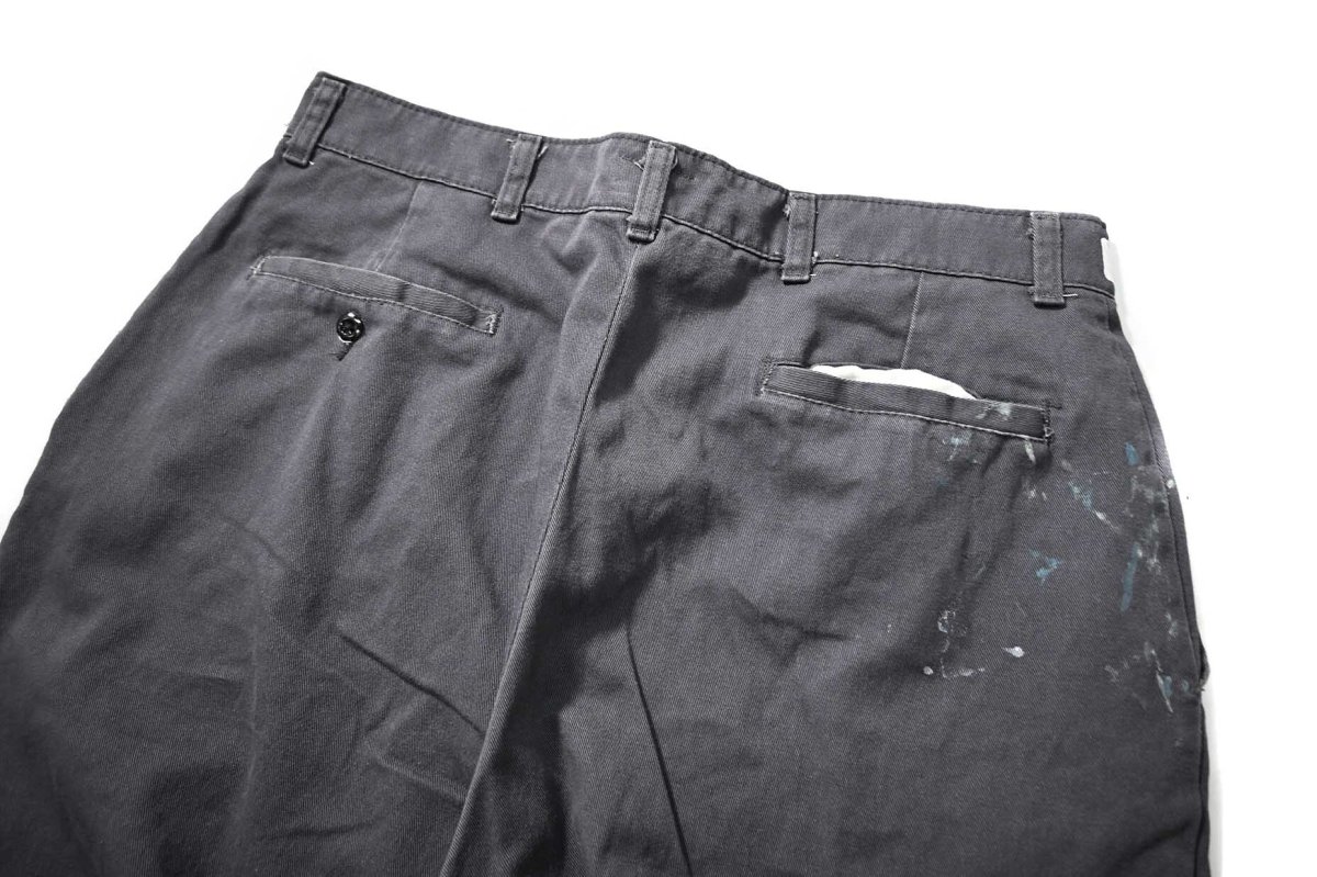 画像4: Used Red Kap Painted Work Pants Charcoal (4)