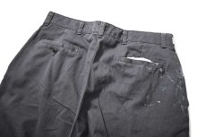 画像4: Used Red Kap Painted Work Pants Charcoal (4)