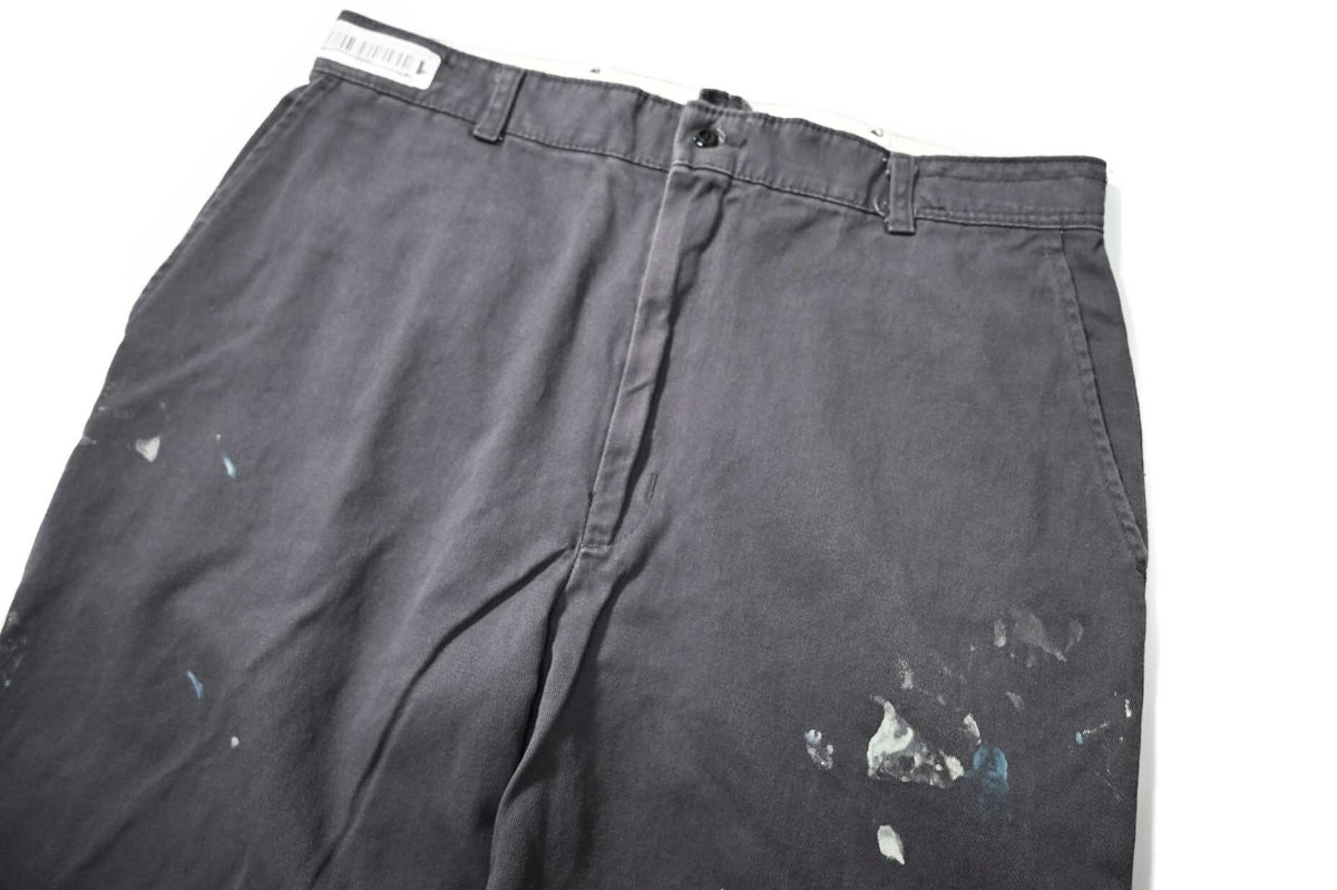 画像2: Used Red Kap Painted Work Pants Charcoal (2)