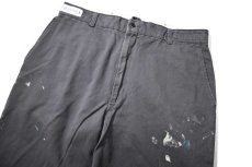 画像2: Used Red Kap Painted Work Pants Charcoal (2)