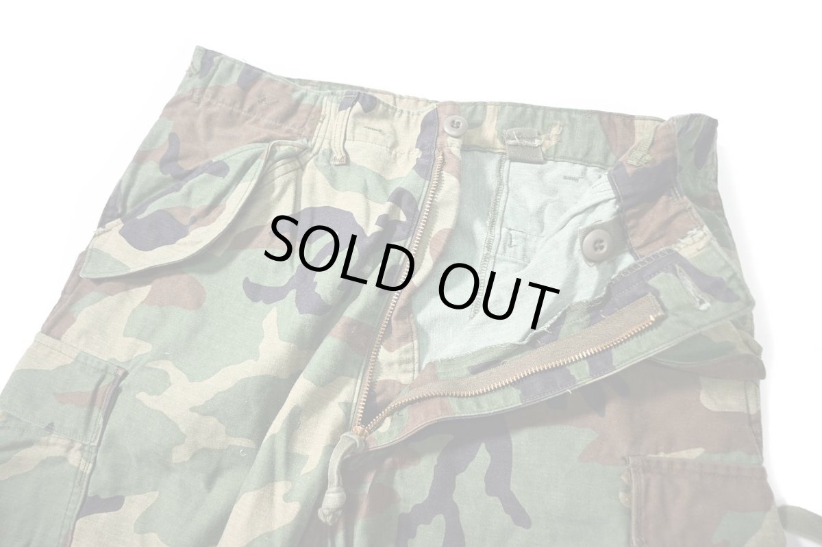画像5: Used Us Army Customized M-65 Jorts Woodland Camo (5)