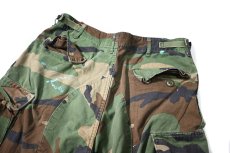 画像4: Used Us Army Customized Combat Jorts Woodland Camo (4)