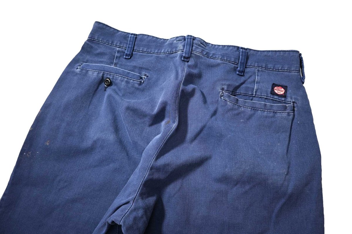 画像4: Used Red Kap Painted Work Pants Navy (4)