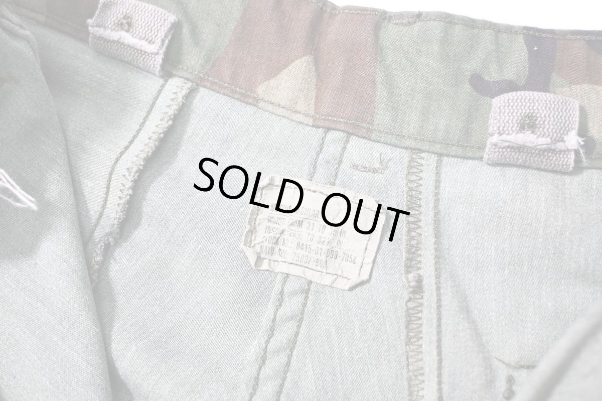 画像6: Used Us Army Customized M-65 Jorts Woodland Camo (6)