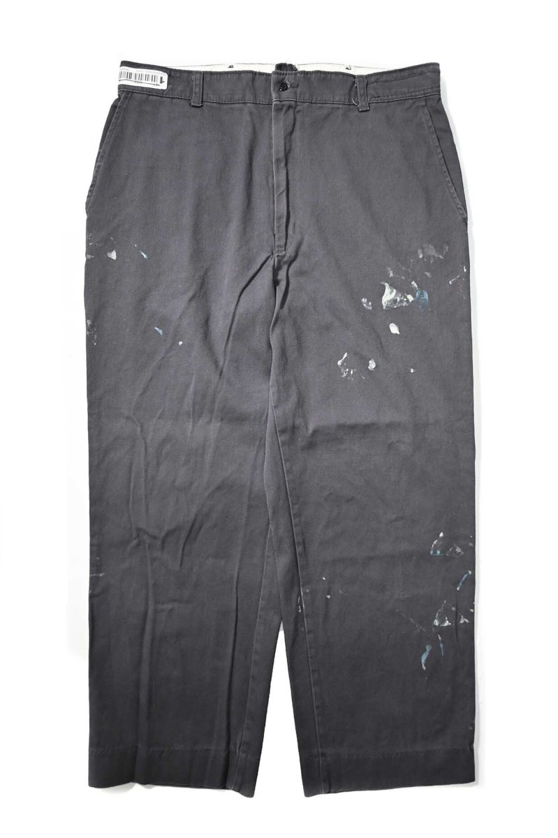 画像1: Used Red Kap Painted Work Pants Charcoal (1)