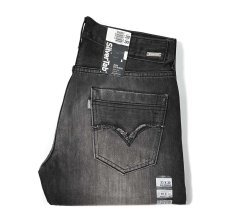 画像1: 00s Deadstock Levi's Silver Tab Slim Straight Denim Pants #0002 リーバイス (1)