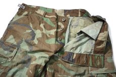 画像5: Used Us Army Customized Combat Jorts Woodland Camo (5)