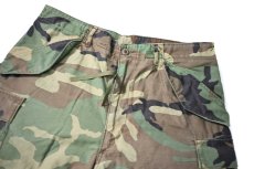画像2: Used Us Army Customized M-65 Jorts Woodland Camo (2)