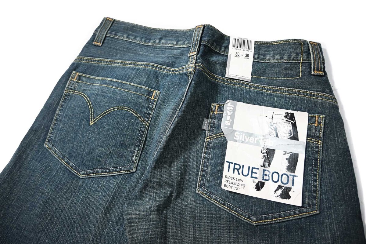 画像5: 00s Deadstock Levi's Silver Tab TrueBoot Denim Pants #0930 リーバイス (5)