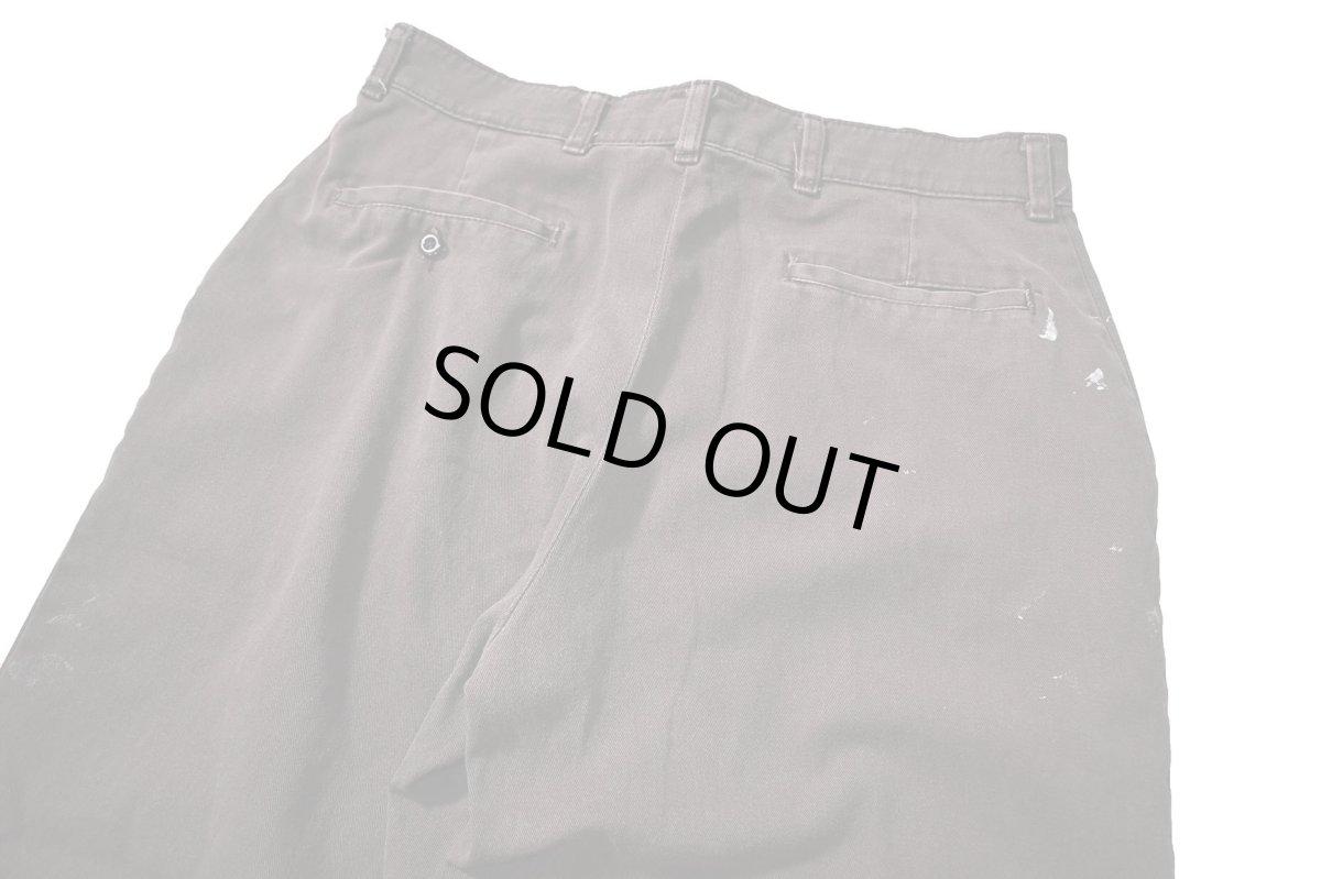 画像4: Used Red Kap Painted Work Pants Brown (4)