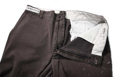画像5: Used Red Kap Painted Work Pants Brown (5)