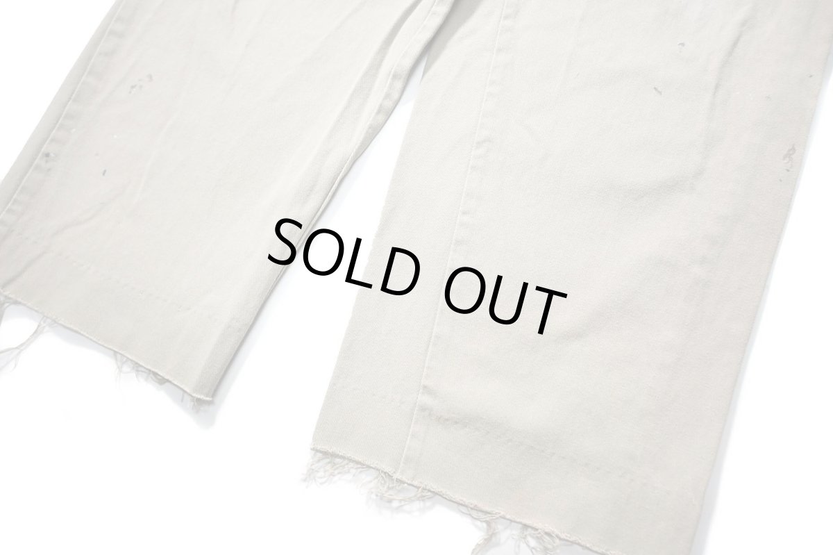 画像3: Used Red Kap Painted Work Pants Khaki (3)