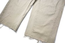 画像3: Used Red Kap Painted Work Pants Khaki (3)