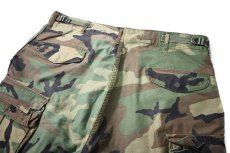 画像4: Used Us Army Customized M-65 Jorts Woodland Camo (4)