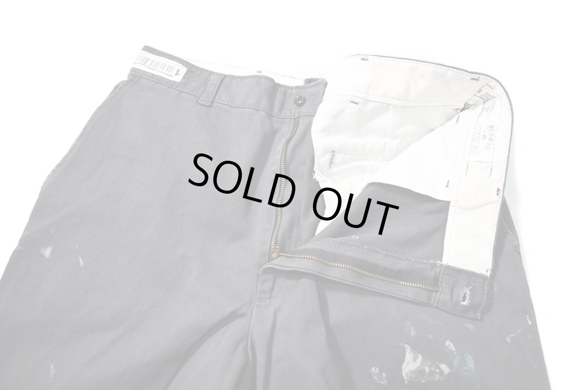 画像5: Used Red Kap Painted Work Pants Charcoal (5)