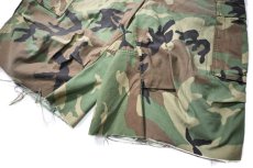 画像3: Used Us Army Customized M-65 Jorts Woodland Camo (3)