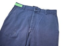 画像2: Used Red Kap Painted Work Pants Navy (2)
