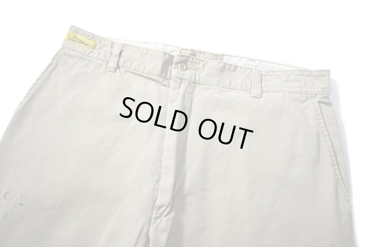 画像2: Used Red Kap Painted Work Pants Khaki (2)