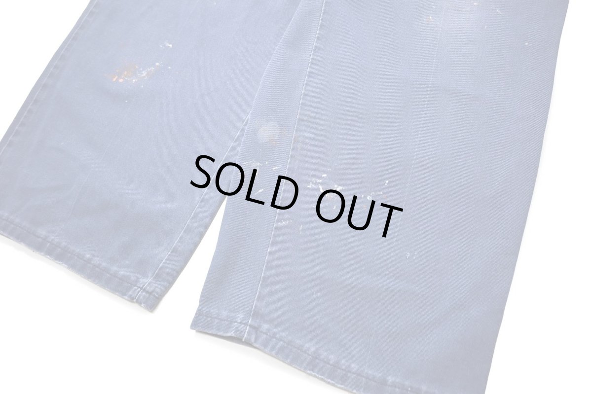 画像3: Used Red Kap Painted Work Pants Navy (3)