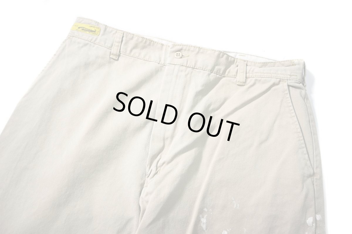 画像2: Used Red Kap Painted Work Pants Khaki (2)