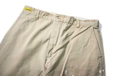 画像2: Used Red Kap Painted Work Pants Khaki (2)