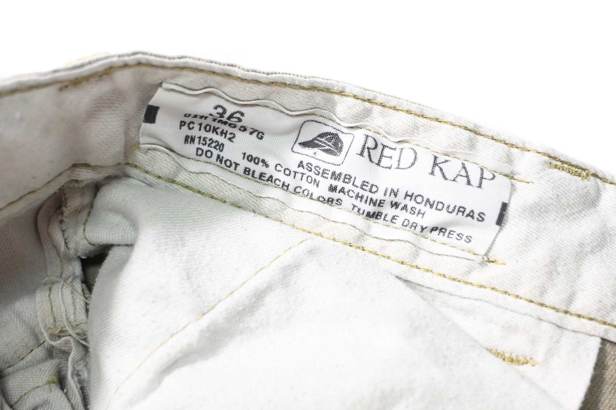 画像6: Used Red Kap Painted Work Pants Khaki (6)