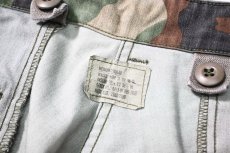 画像6: Used Us Army Customized M-65 Jorts Woodland Camo (6)