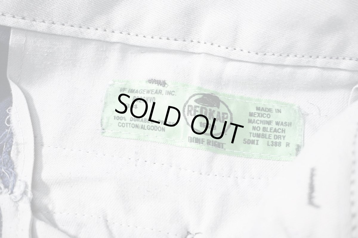 画像6: Used Red Kap Painted Work Pants Navy (6)