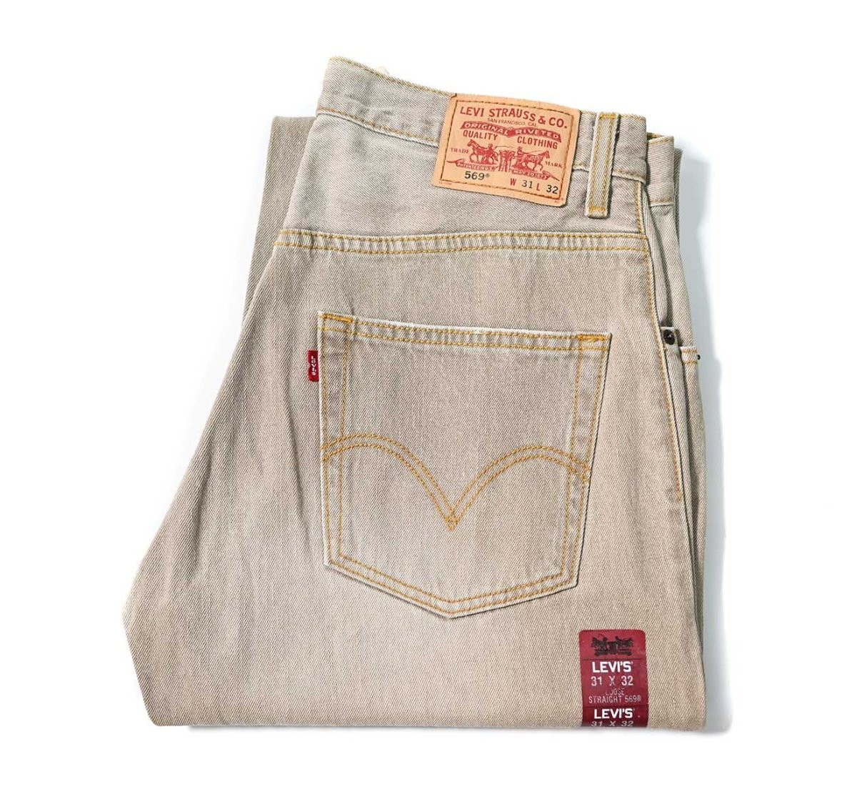 画像1: 00s Deadstock Levi's 569 Denim Pants #3884 リーバイス (1)