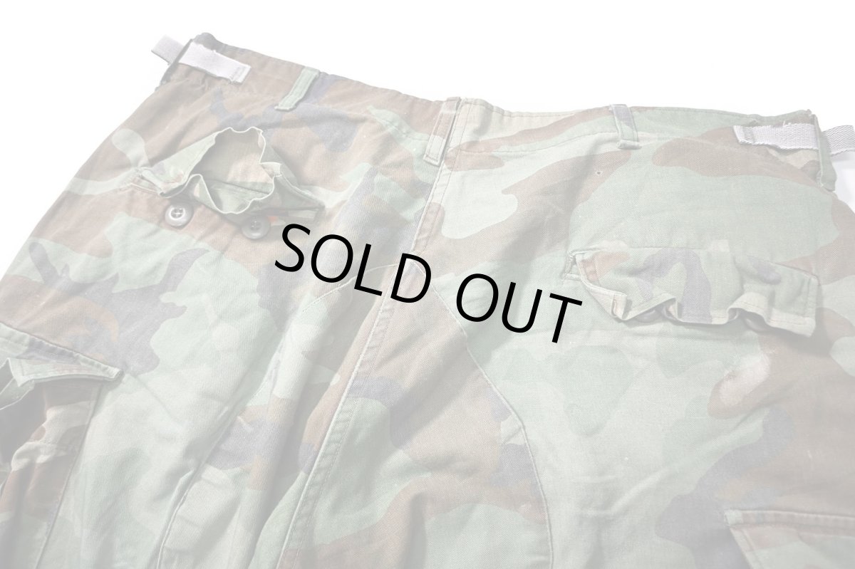 画像4: Used Us Army Customized Combat Jorts Woodland Camo (4)
