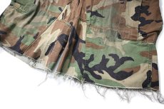 画像3: Used Us Army Customized Combat Jorts Woodland Camo (3)