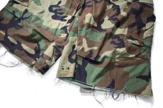 画像3: Used Us Army Customized M-65 Jorts Woodland Camo (3)